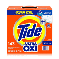 Tide 濃縮OXI亮白護色洗衣粉250oz/7.1kg