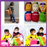 ESTENIK` (COD) Tas Ransel Boba Bubble Drink Viral High Quality Tas Anak Terbaru