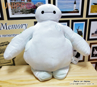 【UNIPRO】大英雄天團 Big Hero6 杯麵 BayMax 18吋 絲絨毛玩偶 亮面 娃娃 暖手枕 抱枕 迪士尼正版授權