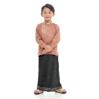 Rabbani - Perlengkapan Shalat Sarung Anak Fillun GAP 200 Black