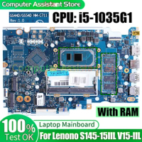 For Lenovo S145-15IIL V15-IIL Laptop Mainboard NM-C711 5B20S43830 i5-1035G1 Notebook Motherboard