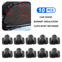10pcs Car Hood Bonnet Insulation Clips for LEXUS RX300 RX330 RX350 IS250 LX570 is200 is300 ls400