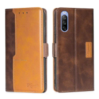 For Sony Xperia L1 L2 L3 L4 Leather Case TPU Cover for Sony Xperia 5 10 1 ACE II III 20 XA2 XZ2 XZ3 XA3 Flip Wallet Book Case