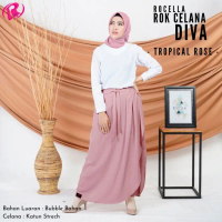 Rok Celana Diva By Rocella | Rok Celana Muslimah - Bawahan Formal