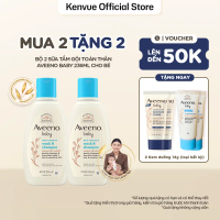 [Inhouse] Bộ 2 Sữa tắm gội toàn thân Aveeno Baby 236ml | Cho Bé