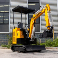 1.5ton new excavators digger mini 1 ton excavator Cheap Small Hydraulic 1.5 Ton Augers Bagger Diggers