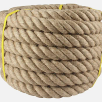 14/20/24mm 5M Jute Rope Twine Rope Hemp Twisted Cord Macrame String DIY Craft Pet Scratching Handmade Decoration