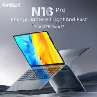 Ninkear 16 Inch Laptop 165Hz IPS Screen 2560*1600 Display 32GB DDR4 1TB SSD Windows 11 Computer WiFi6 BT5.0 Fingerprint Unlock