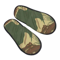 Rhodesian Brush Stroke Camouflage Comfy Scuff Memory Foam Slippers Women Rhodesia War Hotel House Sh