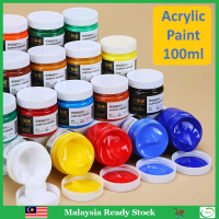 Acrylic Paint 100ml Acrylic Color Bottle Artist Painting Colour Canvas Painting Medium