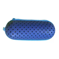 Swimming Goggle Box Zipper Protective Carrying Case With Drainage Holes Sports Sunglasses Case For Children Swim Must-have