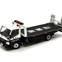 **Pre-order **Unique Model 1:64 Hino 300 Dutro full floor trailer Rothmans /Police Department Diecast Model Car
