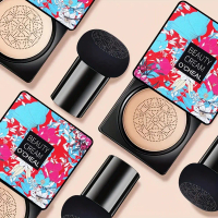 BB Cream Foundation, dengan Span Kepala Cendawan, Liputan Penuh, Tahan Lama, Melembapkan, Concealer 