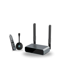 เซทอุปกรณ์รับ-ส่ง สัญญาณแชร์หน้าจอไร้สาย 4K Screenshare box + Dongle + Laser Pointer [เซ็ท3]