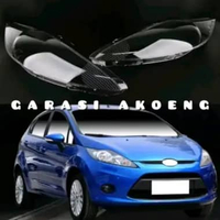 Lensa Headlamp Lampu Depan Ford Fiesta 2009 2010 2011 2012 2013 Mika Kaca Kanan Kiri Trend S Sport 1