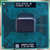 โปรเซสเซอร์ In Core 2 Duo T9550 SLGE4 2.66 GHz Dual-Core CPU 6M 35W ซ็อกเก็ต P