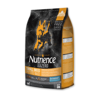 【Nutrience 紐崔斯】SUBZERO黑鑽頂極無穀小型犬糧+營養凍乾-火雞肉+雞肉+鮭魚5kg