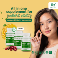 R3 Plus NMN 250 pek berbaloi vitamin 60 tablet 3 dalam 1 NMN Coq10 Astaxanthin suplemen halal Malays
