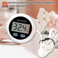 Aquarium Self-Adhesive Thermometer LCD Digital Fish Tank Mini Thermometers Large Screen Monitor Temperature Meter ℃/℉