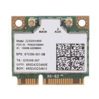 16FB Wireless 2230BN 2230BNHMW Half Mini PCI-e 300Mbps+Bluetooth4.0 Wireless Card