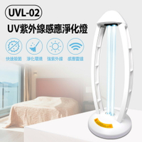 UVL-02 UV紫外線感應淨化燈 60W 紫外線+臭氧殺菌 感應雷達 遙控操作 適用多場所