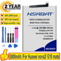 5000mAh Battery for Huawei nova2 Nova 2 plus 2i 2S 3i 4e/honor 9i 7X/Mate 10 lite SE G10 BAC-AL00/P30 Lite HB356687ECW