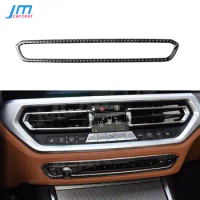 For BMW G20 G28 2019 2020 Car Audio Player CD Panel Buttons Decorative Frame Cover Trim Stickers Carbon Fiber Car Accessories