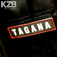 Patch Rubber Velcr❂ Word TAGANA