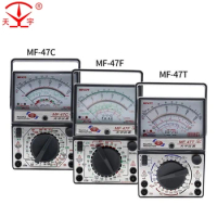 Original MF47C/MF47F/MF47T Voltage Current Tester Resistance Analog Display Pointer Multimeter DC/AC