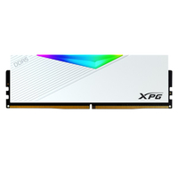 ADATA 威剛 XPG Lancer RGB DDR5 6400 32G(16GBx2)(白) CL32 桌上型超頻記憶體 AX5U6400C3216G-DCLARWH