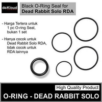 O-Ring Seal for DEAD RABBIT SOLO RDA | karet oring silikon sil black B oRIng Top Cap