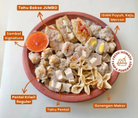 [DRS] All Pentol Kriwil Tahu Bakso Gurih + Saos Bangkok Daging Ayam Premium Asli Homemade isi 13 pcs