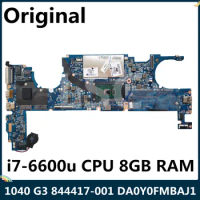 LSC Refurbished For HP 1040 G3 Laptop Motherboard 844417-001 844417-501 844417-601 DA0Y0FMBAJ1 I7-6600u CPU 8GB RAM