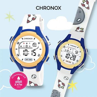 LC - CHRONOX CX6002 - Jam Tangan Anak Digital Anti Air Waterproof Sporty Fashion [Bisa Custom Nama] 