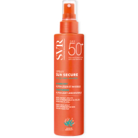 SVR SUN SECURE Face & Body SPF 50+ Ultra-Light Sun Spray for Hypersensitive Skin, Water-Resistant, R