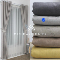 GORDEN TREVITA T 150 - 250cm | Gorden gordyn tirai import - finishing uap - pintu jendela kamar ruan
