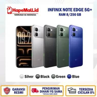 INFINIX NOTE EDGE 8/256 GB GARANSI RESMI INFINIX TERMURAH Lunar Titanium