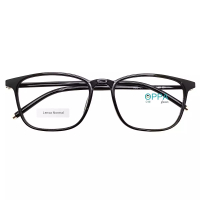Oppaglasses Frame Kacamata Pria Wanita Korea OPPA OP10 FBL Hitam Glossy Minus - Lensa Normal