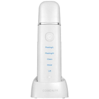 CosBeauty  超聲波毛孔清潔剷皮機 白色 - 日本平行進口