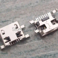 50pcs Micro 7pin usb connector without edge for mobiles and tablet replacement