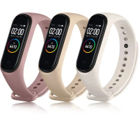 Dây Đeo Cho Xiaomi Mi Band 6 5 4 3, Vòng Đeo Tay Dây Đeo Đồng Hồ Silicon Mềm, Dành Cho Xiaomi Miband