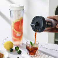 Pot kopi minuman sejuk kapasiti tinggi Espresso penapis botol sejuk Brewing Pot mudah alih Iced Brew