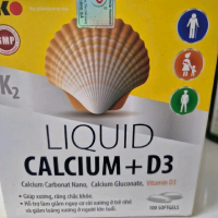 Liquid calcium hộp 100 viên