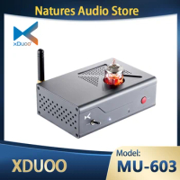 xDuoo mu603 MU-603 HIFI desktop Bluetooth 5.1 Receiver Decoder DAC ES9018K2M Tube Preamplifier AMP
