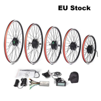 Front Rear Wheel Ebike Big LCD display Gear Hub Motor 36V 350W Mountain Bicycle 20 24 26 27.5 28 29'' 700C Electric Bike Kit