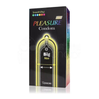 【Pleasure 樂趣】光滑加大尺寸型保險套 闊度56mm 24入裝(#光滑設計#舒適防護#高品質保護)
