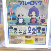 Blue lock Nuikake Mini Figure Rin Isagi Reo original stasto - Blue Lock (4cm)