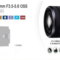 NO BOX!black! E 18-55mm F3.5-5.6 OSS zoom lens/SEL1855 For Sony NEX-A7/5N/5R/5T/A5000/A5100/6000 Miniature SLR