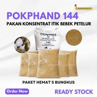 Paket Hemat 5 KG – Pakan Konsentrat Itik Bebek Petelur Hi-Pro-Vite 144 Pokphand (Repack)