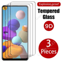 3PCS Protective Tempered Glass For Samsung Galaxy A21s A21 6.5" SamsungGalaxyA21S SM-A217F A217M Screen Protector Cover Film